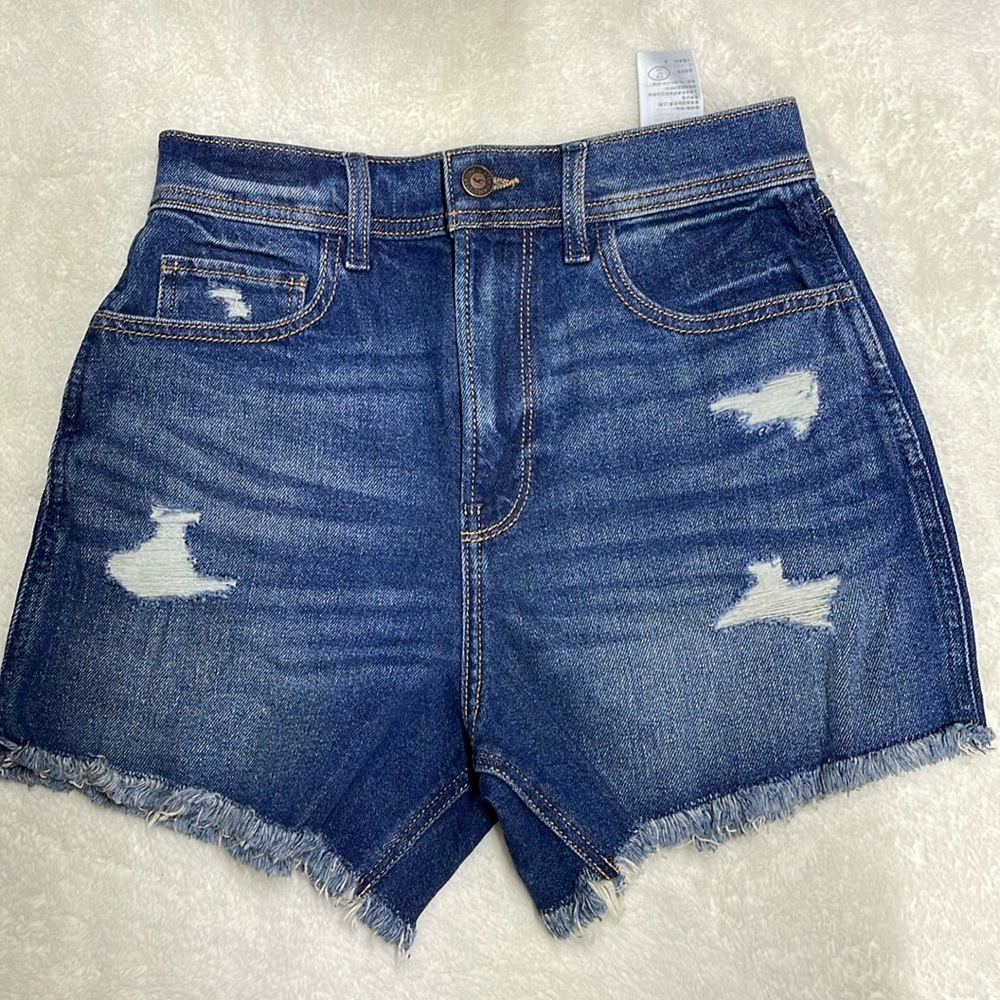 High rise Hollister shorts